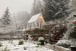 Gelukkig zit het dak erop en kon ik droog doorwerken.